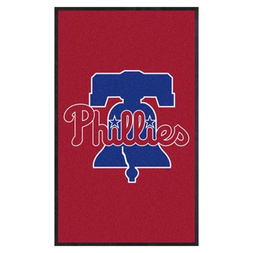 Picture of Philadelphia Phillies 3X5 High-Traffic Mat with Durable Rubber Backing
