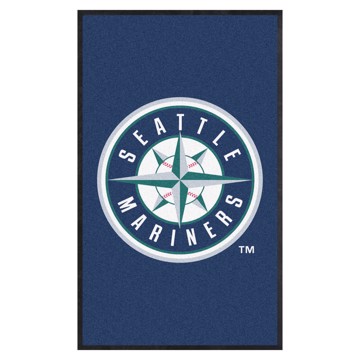 Picture of Seattle Mariners 3X5 High-Traffic Mat with Durable Rubber Backing