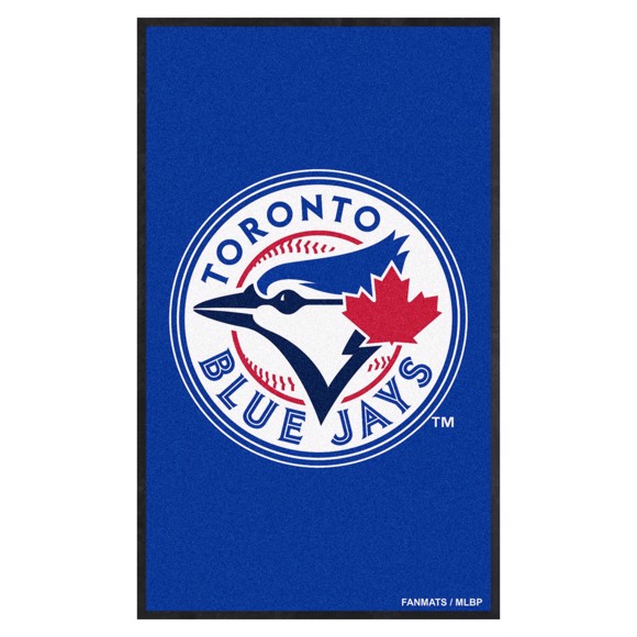 Picture of Toronto Blue Jays 3X5 High-Traffic Mat with Durable Rubber Backing