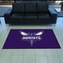 Picture of Charlotte Hornets 4X6 High-Traffic Mat with Durable Rubber Backing