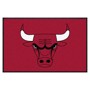 Picture of Chicago Bulls 4X6 High-Traffic Mat with Durable Rubber Backing