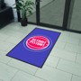 Picture of Detroit Pistons 3X5 High-Traffic Mat with Durable Rubber Backing