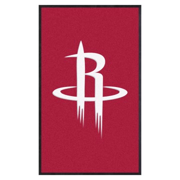 Picture of Houston Rockets 3X5 High-Traffic Mat with Durable Rubber Backing
