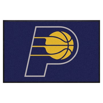 Picture of Indiana Pacers 4X6 High-Traffic Mat with Rubber Backing