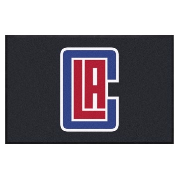 Picture of Los Angeles Clippers 4X6 High-Traffic Mat with Durable Rubber Backing