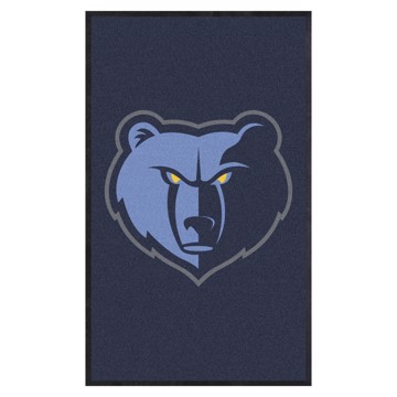 Picture of Memphis Grizzlies 3X5 High-Traffic Mat with Durable Rubber Backing