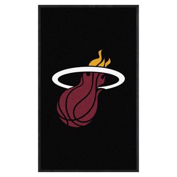 Picture of Miami Heat 3X5 High-Traffic Mat with Rubber Backing