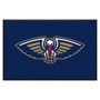 Picture of New Orleans Pelicans 4X6 High-Traffic Mat with Durable Rubber Backing