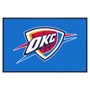 Picture of Oklahoma City Thunder 4X6 High-Traffic Mat with Durable Rubber Backing