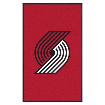 Picture of Portland Trail Blazers 3X5 High-Traffic Mat with Rubber Backing