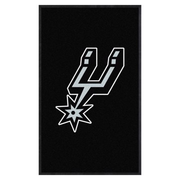Picture of San Antonio Spurs 3X5 High-Traffic Mat with Rubber Backing