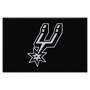 Picture of San Antonio Spurs 4X6 High-Traffic Mat with Durable Rubber Backing