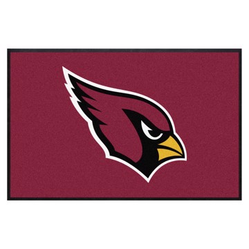 Picture of Arizona Cardinals 4X6 High-Traffic Mat with Durable Rubber Backing