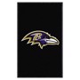 Picture of Baltimore Ravens 3X5 High-Traffic Mat with Durable Rubber Backing
