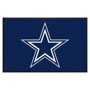Picture of Dallas Cowboys 4X6 High-Traffic Mat with Durable Rubber Backing