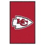 Picture of Kansas City Chiefs 3X5 High-Traffic Mat with Durable Rubber Backing
