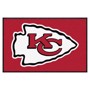 Picture of Kansas City Chiefs 4X6 High-Traffic Mat with Durable Rubber Backing