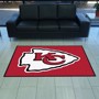 Picture of Kansas City Chiefs 4X6 High-Traffic Mat with Durable Rubber Backing