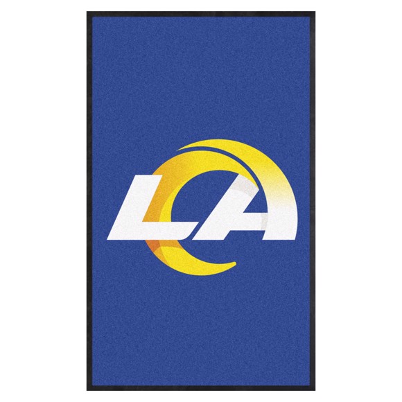 Picture of Los Angeles Rams 3X5 High-Traffic Mat with Durable Rubber Backing