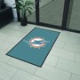 Picture of Miami Dolphins 3X5 High-Traffic Mat with Durable Rubber Backing