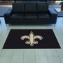 Picture of New Orleans Saints 4X6 High-Traffic Mat with Durable Rubber Backing