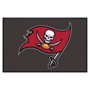 Picture of Tampa Bay Buccaneers 4X6 High-Traffic Mat with Durable Rubber Backing