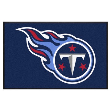 Picture of Tennessee Titans 4X6 High-Traffic Mat with Durable Rubber Backing