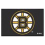 Picture of Boston Bruins 4X6 High-Traffic Mat with Durable Rubber Backing