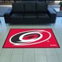 Picture of Carolina Hurricanes 4X6 High-Traffic Mat with Rubber Backing