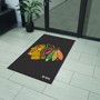 Picture of Chicago Blackhawks 3X5 High-Traffic Mat with Durable Rubber Backing