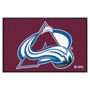 Picture of Colorado Avalanche 4X6 High-Traffic Mat with Rubber Backing