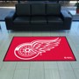 Picture of Detroit Red Wings 4X6 High-Traffic Mat with Rubber Backing