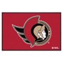 Picture of Ottawa Senators 4X6 High-Traffic Mat with Durable Rubber Backing
