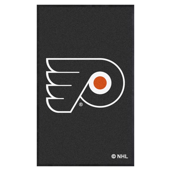 Picture of Philadelphia Flyers 3X5 High-Traffic Mat with Durable Rubber Backing