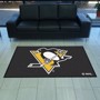 Picture of Pittsburgh Penguins 4X6 High-Traffic Mat with Durable Rubber Backing