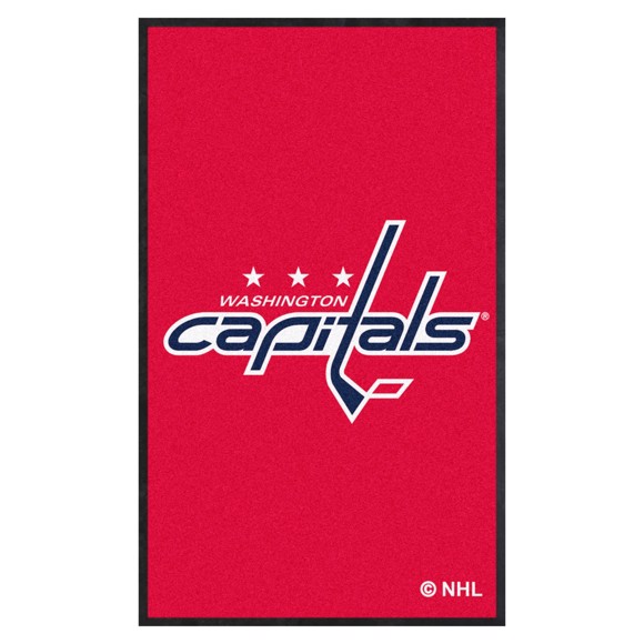 Picture of Washington Capitals 3X5 High-Traffic Mat with Rubber Backing