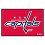 Picture of Washington Capitals 4X6 High-Traffic Mat with Rubber Backing