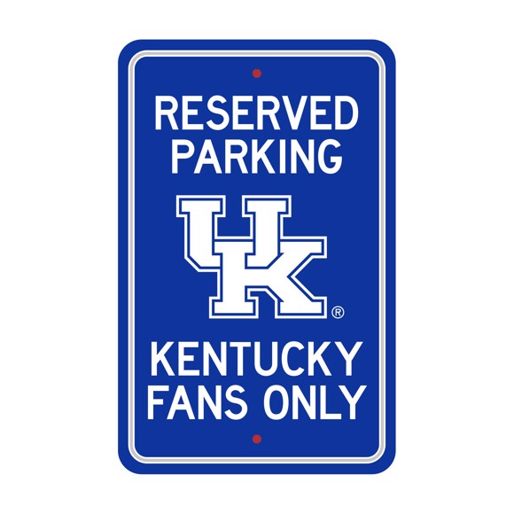 Picture of Kentucky Wildcats Parking Sign