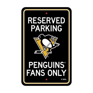 Picture of Pittsburgh Penguins Reserved Parking Sign