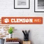 Picture of Clemson Tigers Team Color Street Sign Décor 4in. X 24in. Lightweight