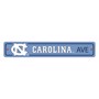 Picture of North Carolina Tar Heels Team Color Street Sign Décor 4in. X 24in. Lightweight