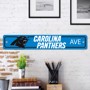 Picture of Carolina Panthers Team Color Street Sign Décor 4in. X 24in. Lightweight