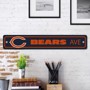 Picture of Chicago Bears Team Color Street Sign Décor 4in. X 24in. Lightweight