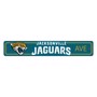 Picture of Jacksonville Jaguars Team Color Street Sign Décor 4in. X 24in. Lightweight