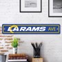 Picture of Los Angeles Rams Team Color Street Sign Décor 4in. X 24in. Lightweight
