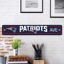 Picture of New England Patriots Team Color Street Sign Décor 4in. X 24in. Lightweight