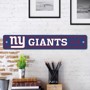 Picture of New York Giants Team Color Street Sign Décor 4in. X 24in. Lightweight