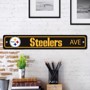 Picture of Pittsburgh Steelers Team Color Street Sign Décor 4in. X 24in. Lightweight