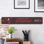Picture of Tampa Bay Buccaneers Team Color Street Sign Décor 4in. X 24in. Lightweight