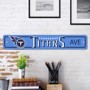 Picture of Tennessee Titans Team Color Street Sign Décor 4in. X 24in. Lightweight
